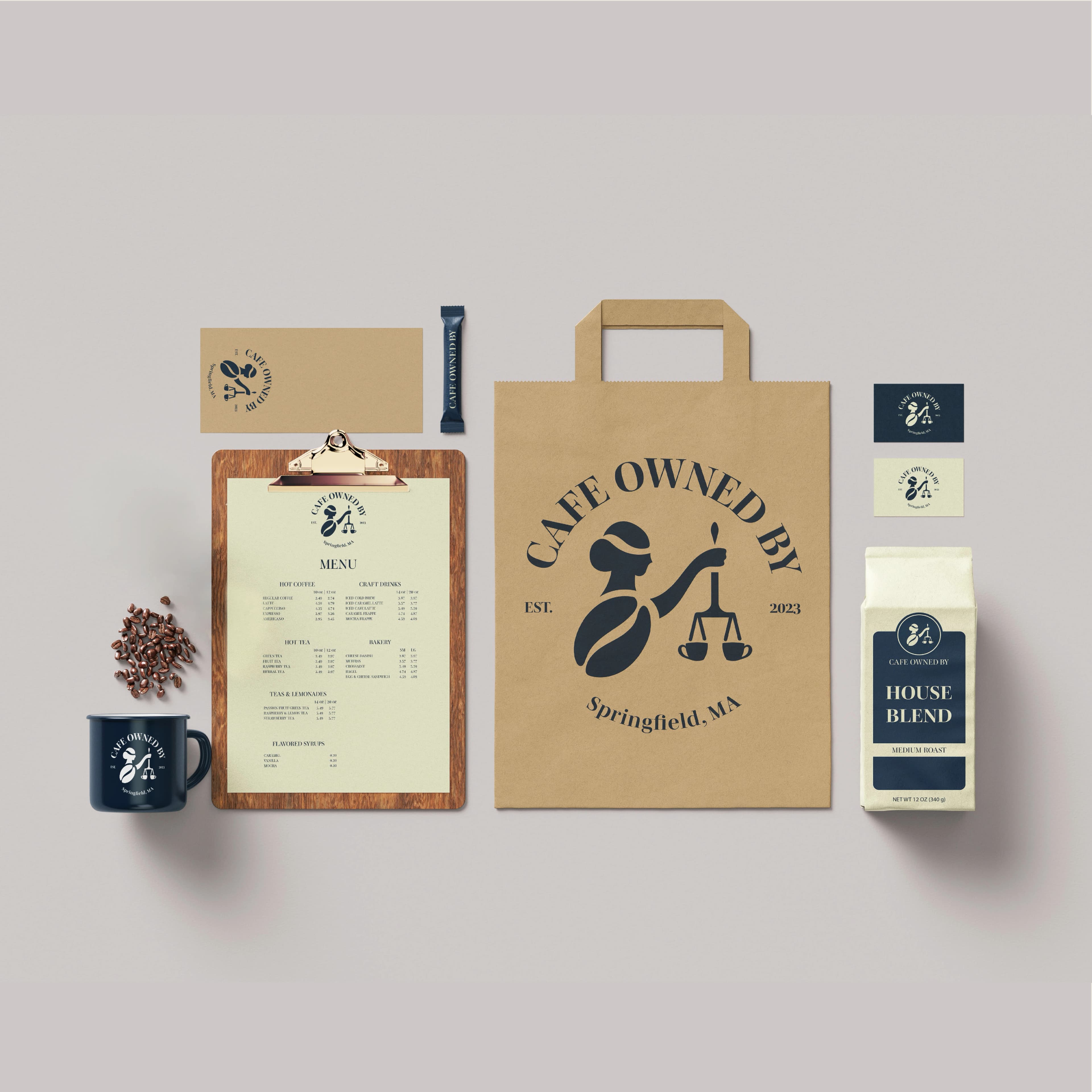 Cafe Owned By - Brand Guidelines