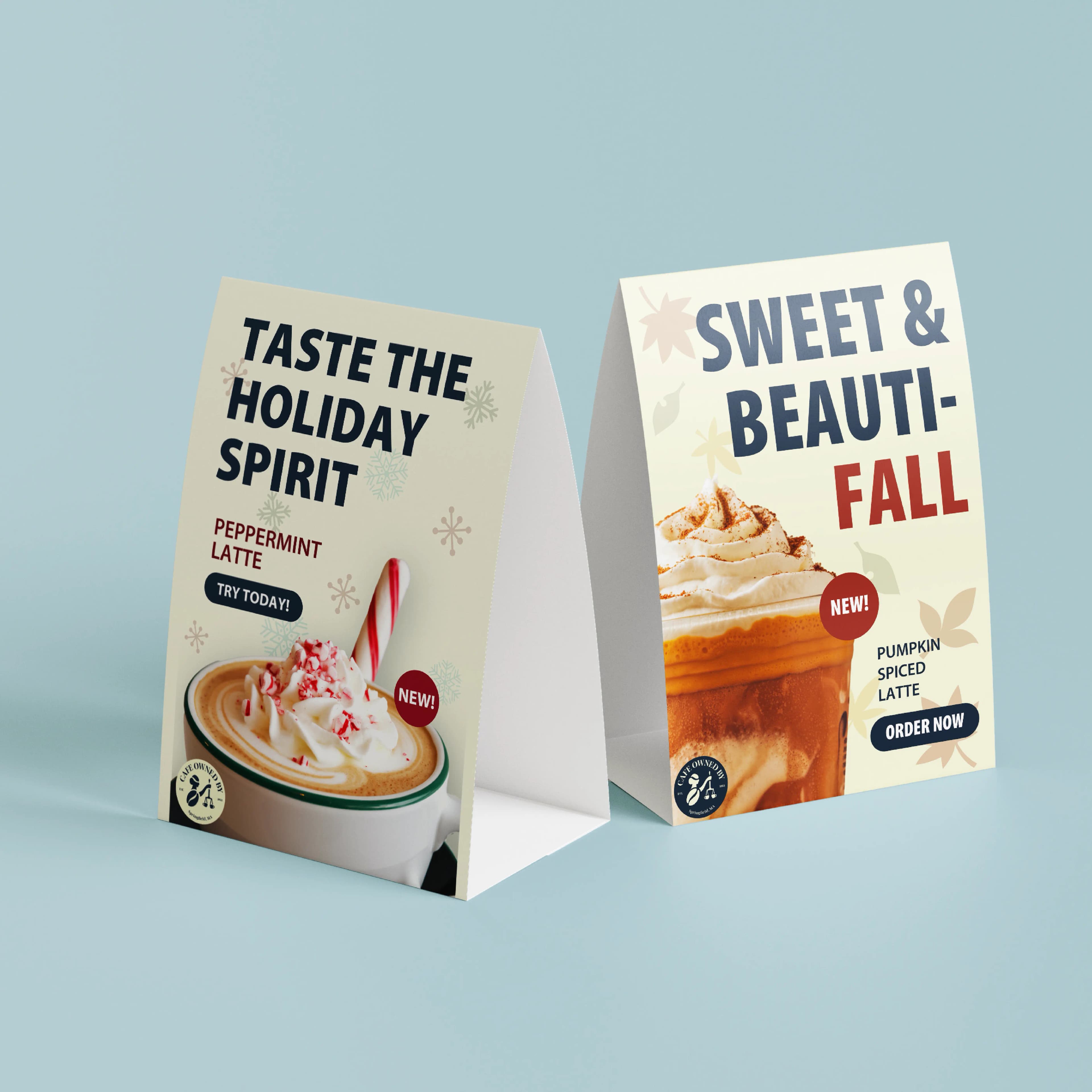 Cafe Owned By - Social Media Templates